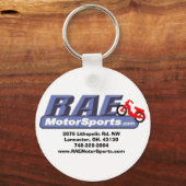 raeMotorSportsキーチェーン キーホルダー (正面)