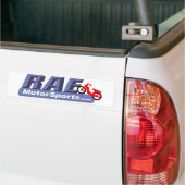 raeMotorSports非常大きい バンパーステッカー (トラック上)