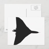 RAFバルカン爆撃機 ポストカード (正面/裏面)