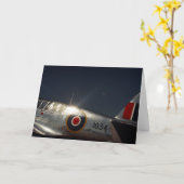 RAFフライヤー – グリーティングカー空白のド カード (黄色い花)