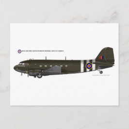 RAF BBMF DC3ダコタ ポストカード