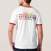 Rafalution -赤いRevo Tシャツ (裏面フル)