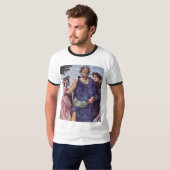 Raffael (最も最高のな質)著Parnassus Tシャツ (正面フル)