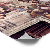Raffaello Sanzio da Urbino - The School of Athens ポスター (角)