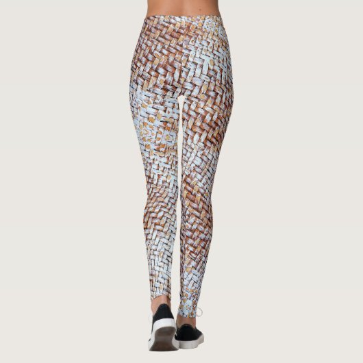 Raffia Trunk - Power Yoga Leggings レギンス (裏面)