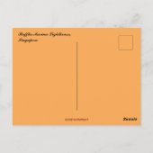 Raffles Marina Lighthouse in Singapore ポストカード (裏面)