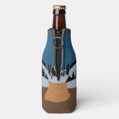 Rafraîchisseur de Bouteille Hivernal Boule à Neige ボトルクーラー (ボトル裏面)