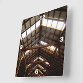 Rafters スクエア壁時計 (傾斜)