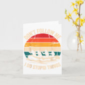 Rafting Design For Men Women White Water River Raf カード (黄色い花)