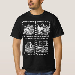Rafting River Life Tシャツ