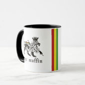 RagaのマフィンのJudahのマグ マグカップ (正面左)