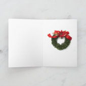 Ragdollのクリスマスカード シーズンカード (内部)