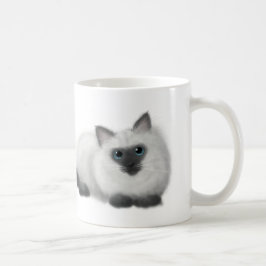 Ragdollのスケッチ コーヒーマグカップ