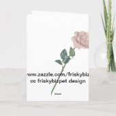 Ragdollのハートは人形に属します カード (裏面)