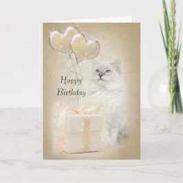 Ragdollのバースデー・カード カード