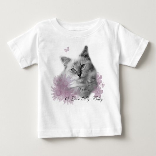 RagdollのパーソナライズなベビーのTシャツ ベビーTシャツ (正面)