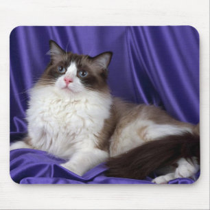 Ragdollの二色シール マウスパッド