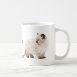 Ragdollの子ネコのスケッチのマグ コーヒーマグカップ