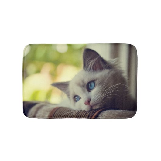 Ragdollの子ネコ バスマット (正面)