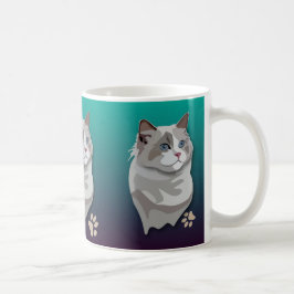 Ragdollの子猫猫のマグ コーヒーマグカップ