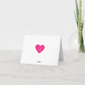 Ragdollの子猫 カード (裏面)