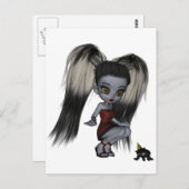 Ragdollの眩惑Zizi ポストカード (正面/裏面)