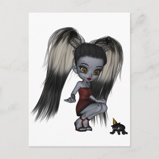 Ragdollの眩惑Zizi ポストカード (正面)