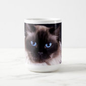 Ragdoll猫のコーヒー・マグ コーヒーマグカップ (中央)