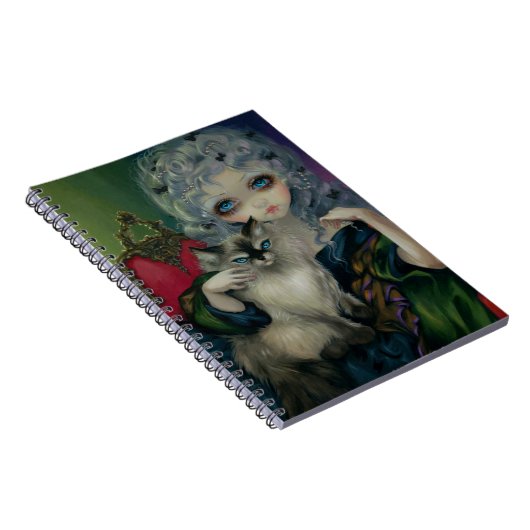 "Ragdoll猫"のノートを持つプリンセス ノートブック (右側)