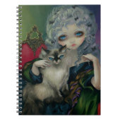 "Ragdoll猫"のノートを持つプリンセス ノートブック (正面)