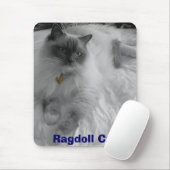 Ragdoll猫 マウスパッド (マウス)