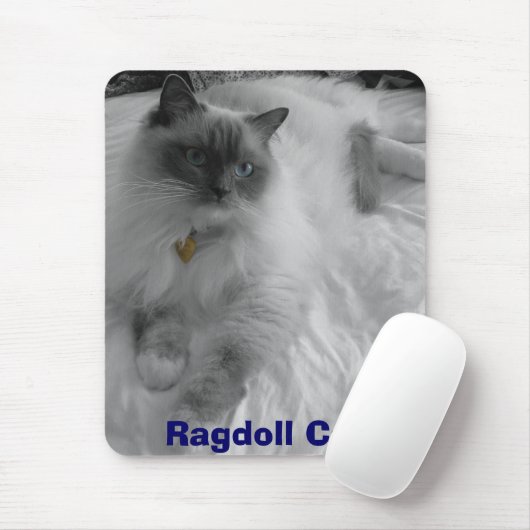 Ragdoll猫 マウスパッド (マウス)