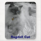 Ragdoll猫 マウスパッド (正面)