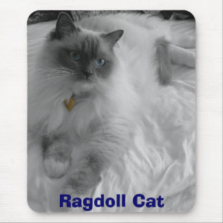 Ragdoll猫 マウスパッド