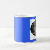 Ragdoll青い二色の猫、ブーツ!!! コーヒーマグカップ (中央)