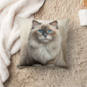 Ragdoll cat クッション (ブランケット)