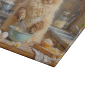 Ragdoll Cat Cooking in Kitchen カッティングボード (角)