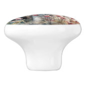 Ragdoll Cat in English Garden セラミックノブ (側面)