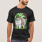 Ragdoll Cat Lucky Leprechaun St Patricks Day Tシャツ (正面)