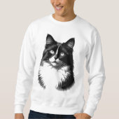 Ragdoll Cat Men's Sweatshirt スウェットシャツ (正面)