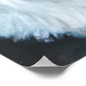 Ragdoll cat oil painting ポスター (角)