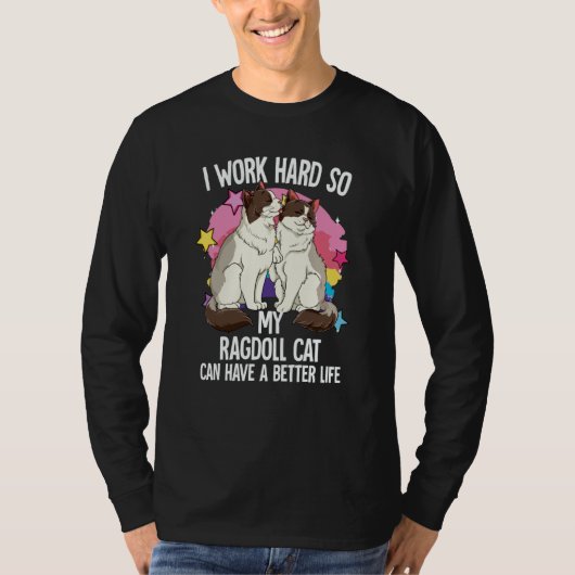 Ragdoll Cat Tシャツ (正面)