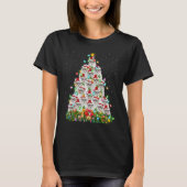 Ragdoll Cat   Xmas Lights Santa Ragdoll Christmas  Tシャツ (正面)