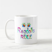 Ragdollsの規則 コーヒーマグカップ (左)