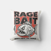 Rage Bait, Don’t Feed The Trolls クッション (正面)