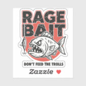 Rage Bait, Don’t Feed The Trolls シール (シート)