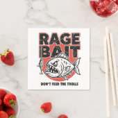 Rage Bait, Don’t Feed The Trolls スタンダードカクテルナプキン (インサイチュ)