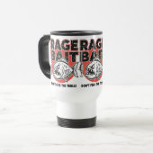 Rage Bait, Don’t Feed The Trolls トラベルマグ (正面左)