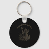 Rage Consumes Me Cat  キーホルダー (正面)
