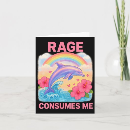 Rage Consumes Me Dolphin  カード (正面)
